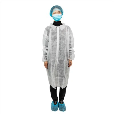 Λευκά παλτά εργαστηρίου μιας χρήσης