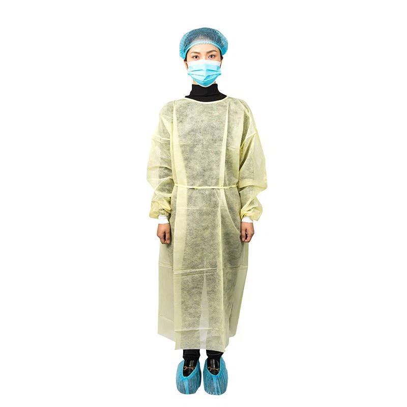 Yellow Isolation Gowns